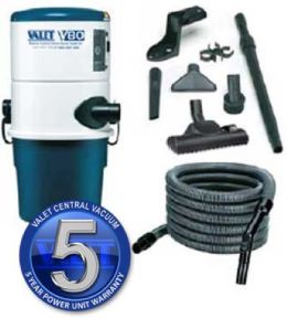 Valet V80 Power Unit with SWITCH Hose & Tool Kit